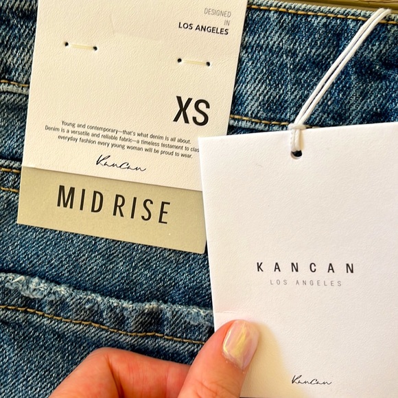 Brand New! Kancan Jean Shorts - Picture 3 of 3